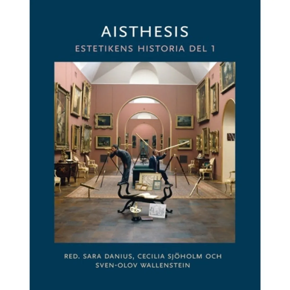 Aisthesis: Estetikens historia del 1 samlar centrala texter i det estetiska fältet från 1700-talet till 1940. För första gången föreligger en antologi på svenska som presenterar estetiken som en egen disciplin, representerad av filosofer och författare som Lessing, Kant, de Gouges, Baudelaire, Proust, Key, Duncan, Eisenstein, Simmel, Woolf med flera. Texterna föregås av inledningar, flertalet skrivna av antologins redaktörer Sara Danius, Cecilia Sjöholm och Sven-Olov Wallenstein.    Format Inbunden   Omfång 669 sidor   Språk Svenska   Förlag Bokförlaget Thales   Utgivningsdatum 2012-09-11   Medverkande Cecilia Sjöholm   Medverkande Sven-Olov Wallenstein   Medverkande Sara Danius   Medverkande Cecilia Sjöholm   Medverkande Sven-Olov Wallenstein   Medverkande Ulf Jacobsen   ISBN 9789172350908  . Böcker.