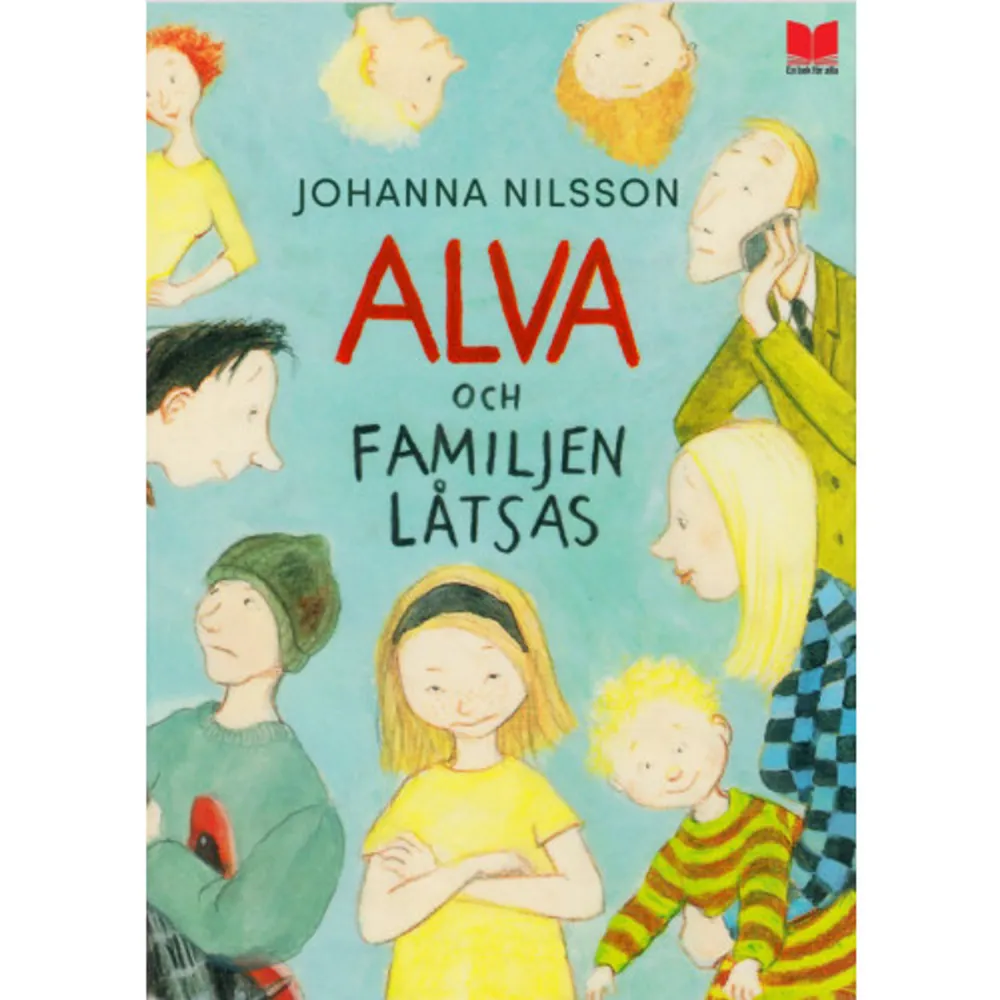 Alvas föräldrar är skilda och hennes pappa går fortfarande i skolan fast han är 41. Hon har en riktig bror men också en låtsas-pappa och många låtsas-syskon, vilket hon inte alls gillar. Hon vill ha en familj som inte är på låtsas! Alva funderar mycket på sin familj och på livet. Till slut kommer hon på hur hon ska lösa problemet. Med påhittighet och gott humör ordnar hon ett eget 40-årskalas som ingen har sett maken till. Om att familjer inte alltid ser ut som de ska men att det kan bli bra ändå! Format Inbunden Omfång 128 sidor Språk Svenska Förlag En bok för alla Utgivningsdatum 2022-10-05 Medverkande Eva Eriksson ISBN 9789172219038 . Böcker.