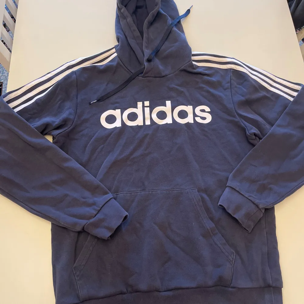 Blue adidas. Hoodies.