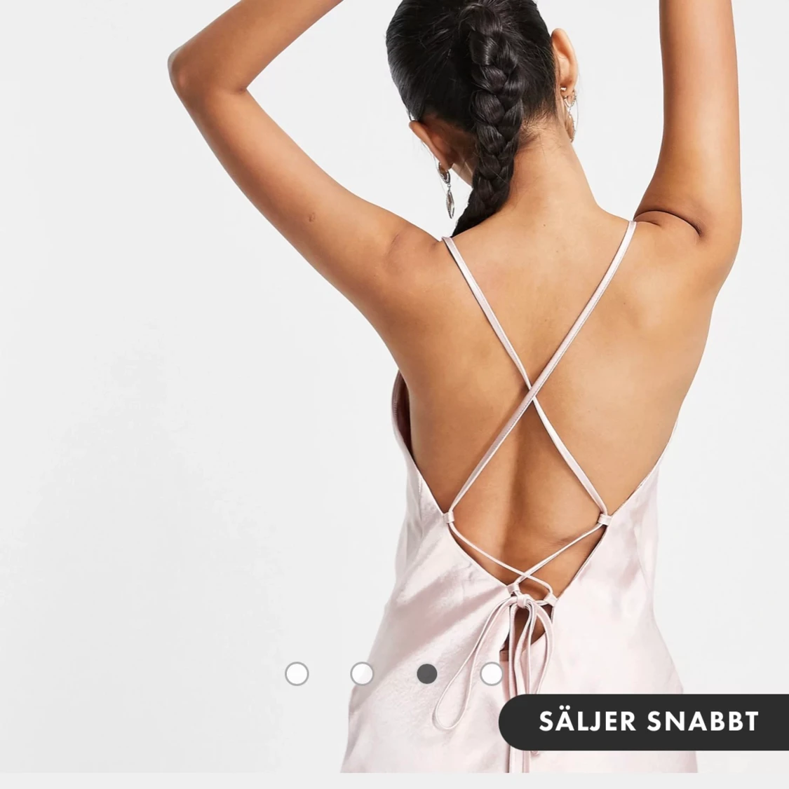 Ljusrosa balklänning - 91