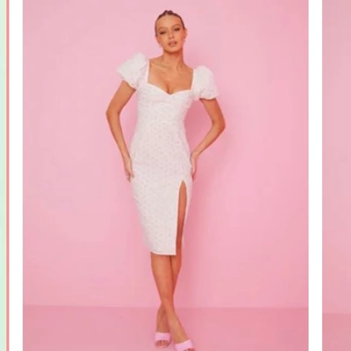 Bianca x Nelly blommig klänning 