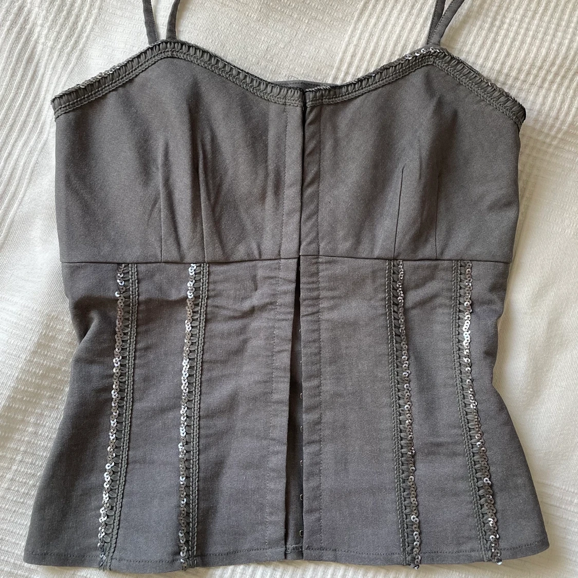 Superfin korsett/bustier topp
