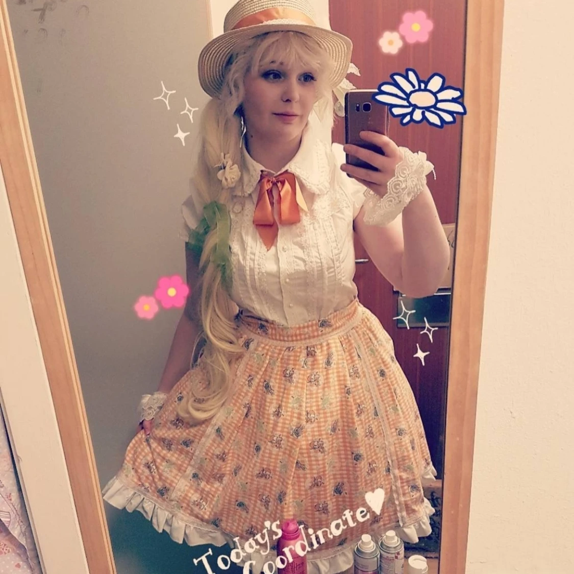 Handgjord lolitakjol!