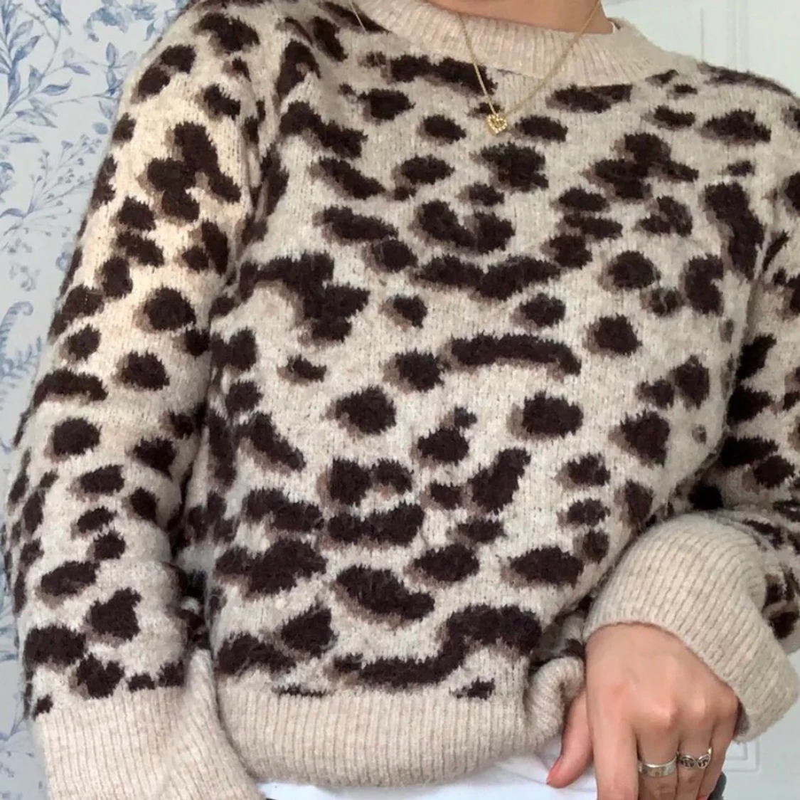 Leepard mönstrad tröja - 91