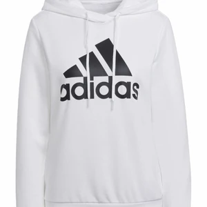 Vit adidas hoodie - Säljer min vita unisex adidas hoodie från Stadium ( är dock slutsåld på Stadium för tillfället)  som aldrig riktigt kommit till användning, då jag fick denna i present och redan har en likadan. Prislappen är även kvar! 💕✨                       