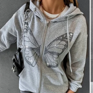 Grå kofta - Jättefin grå kofta, knappt använd, köpt för ca 190kr