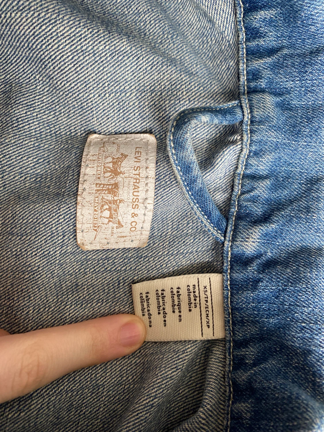 levis jeans jacka - 90