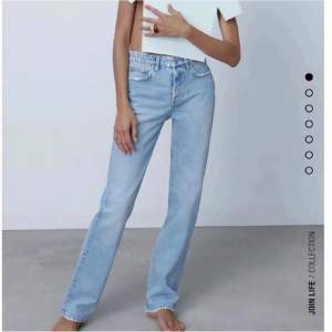 Zara midrise jeans i storlek 36💗