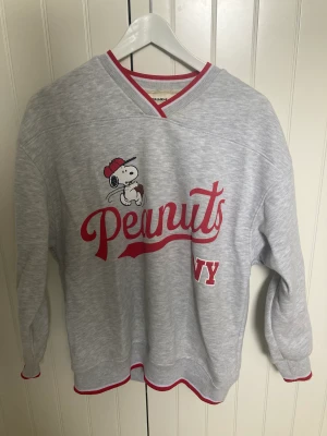 Peanuts tröja - Super skön oversized hoodie med cool tryck på ryggen, rätt bra skick!