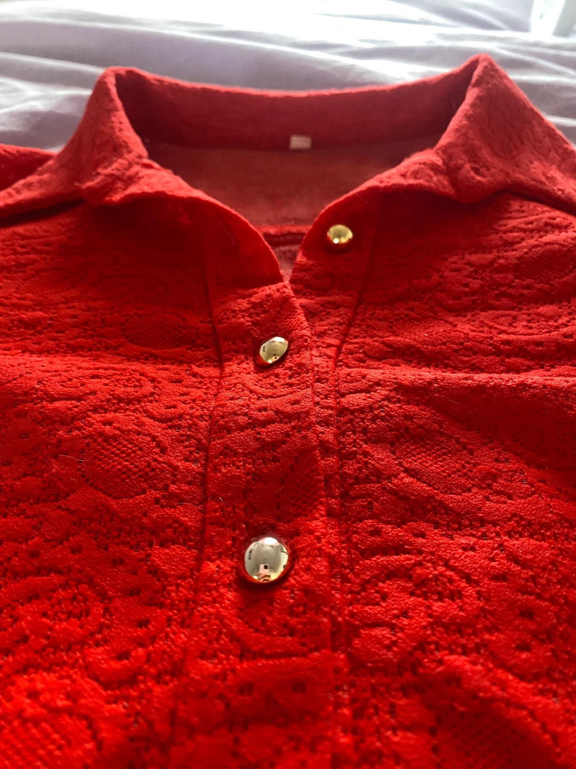 Röd vintage tröja - 90