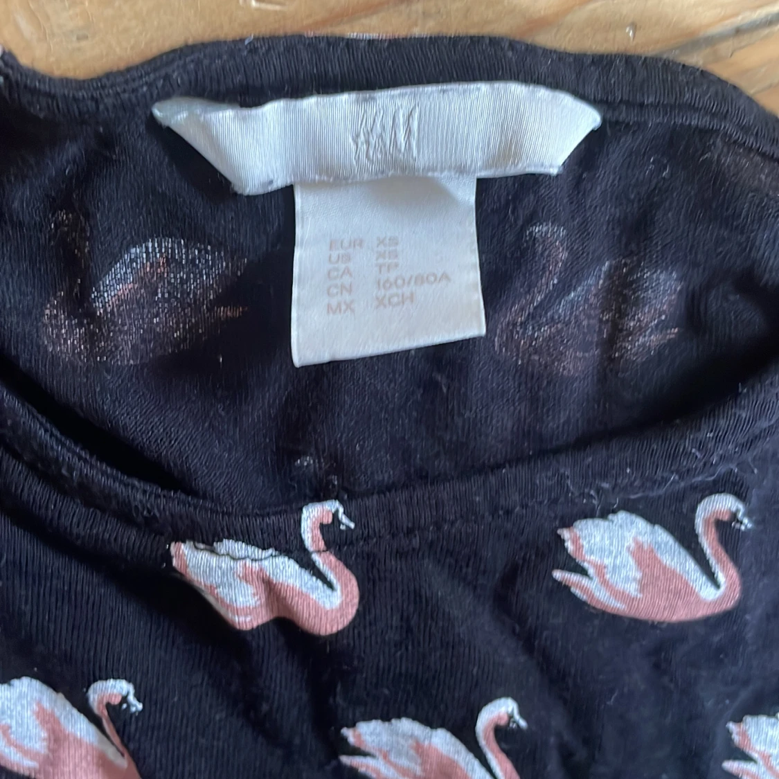 Topp med gulligt tryck  - 91