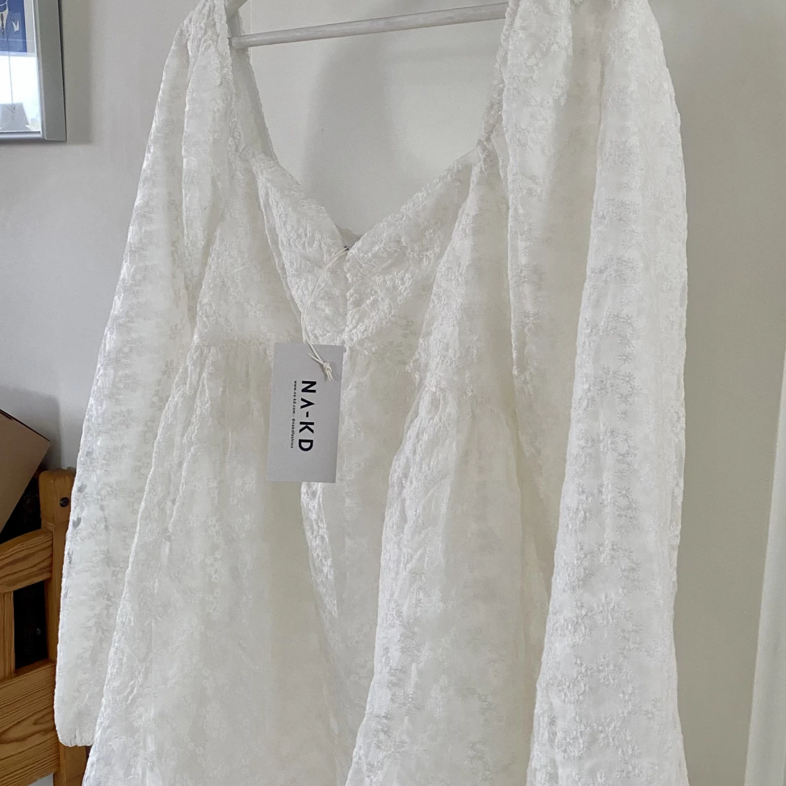 Vit klänning - 90