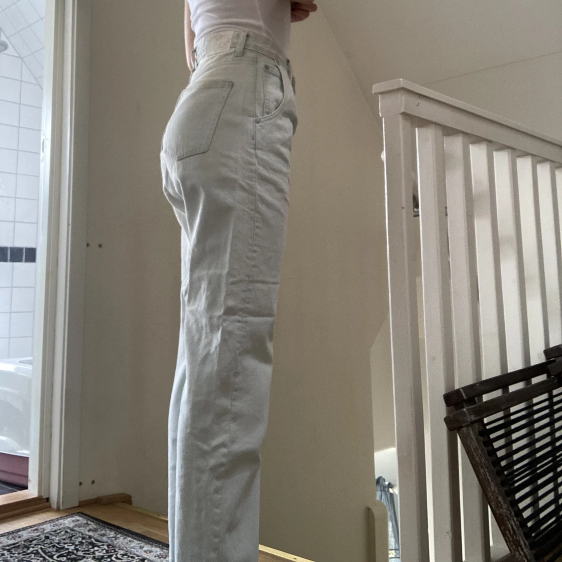 Ljusblåa jeans - 91