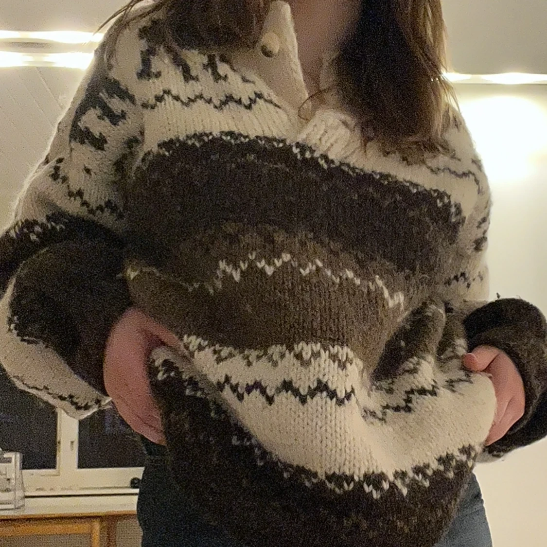 Stickad tröja  - 91