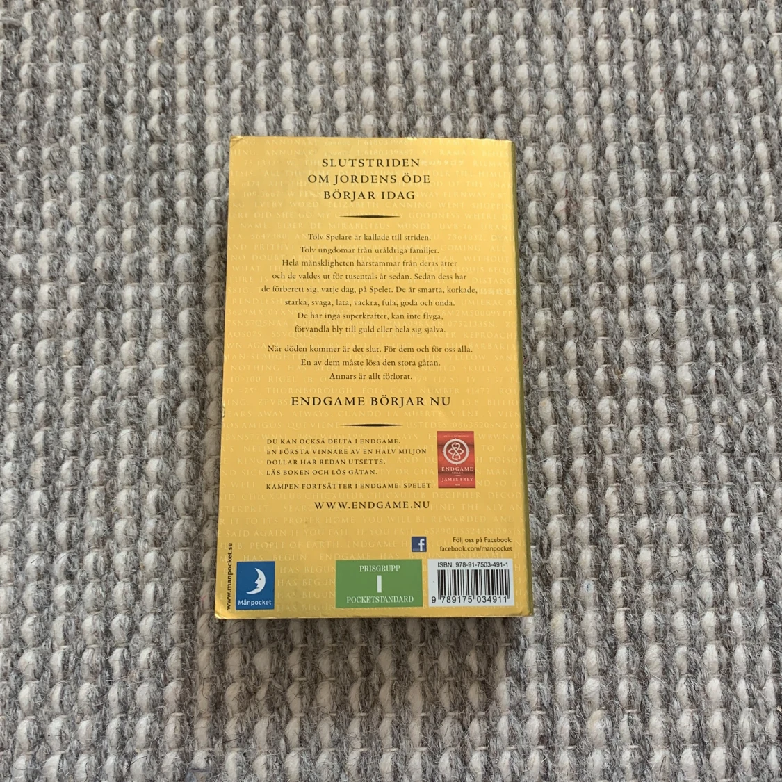 Endgame, kallelsen av James Frey - 90
