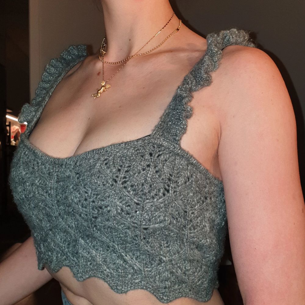 Zara Knit top, very beautiful and soft knit crop top  Brand new without tags. Stickat.