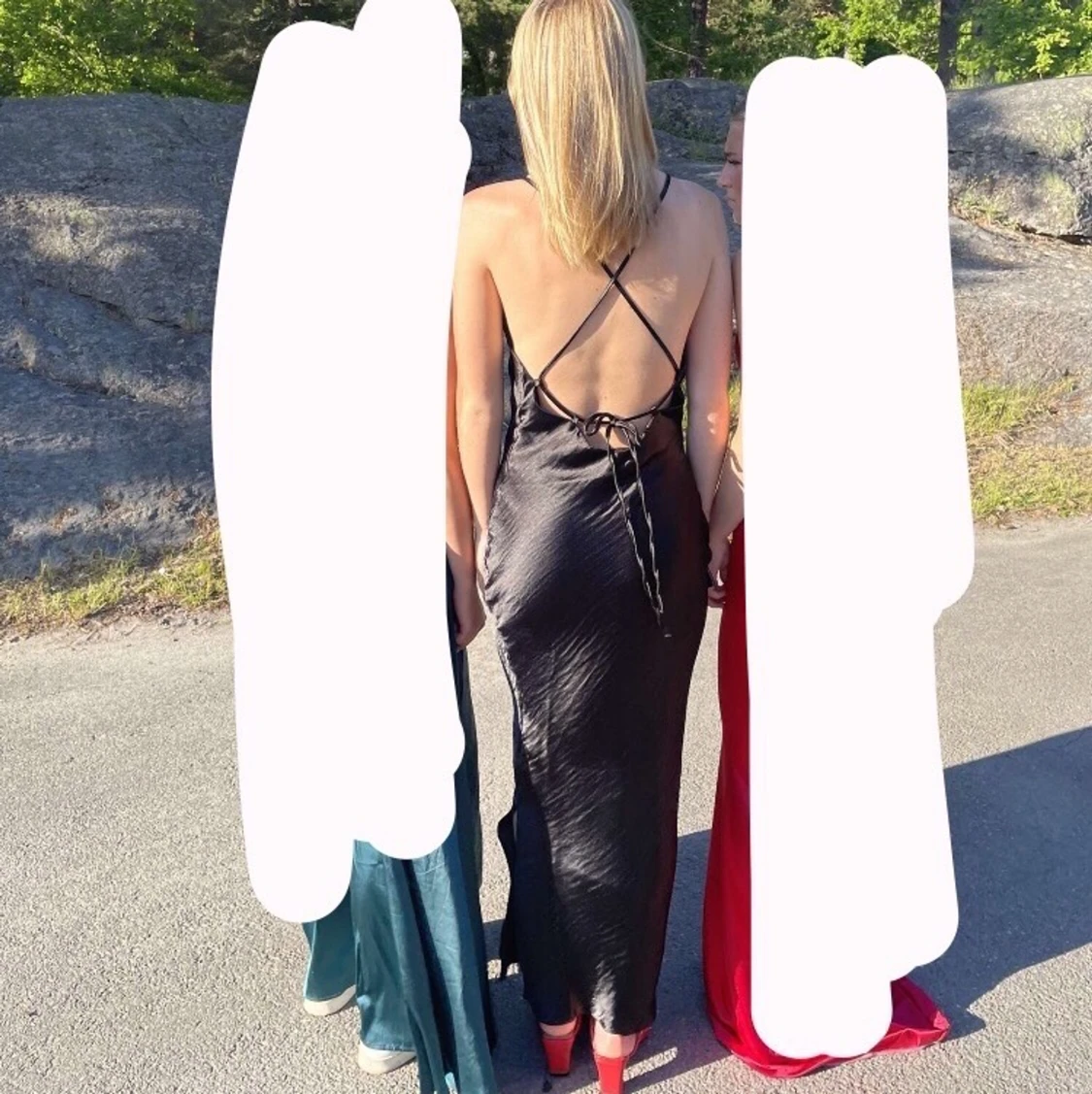 Satinklänning  - 90