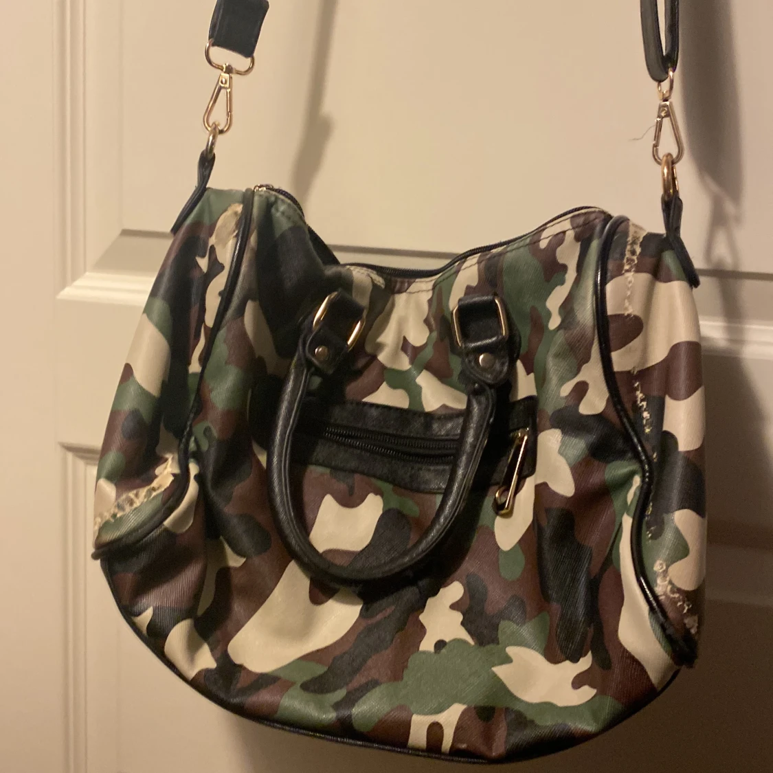 Militär mönster axelväska - 90