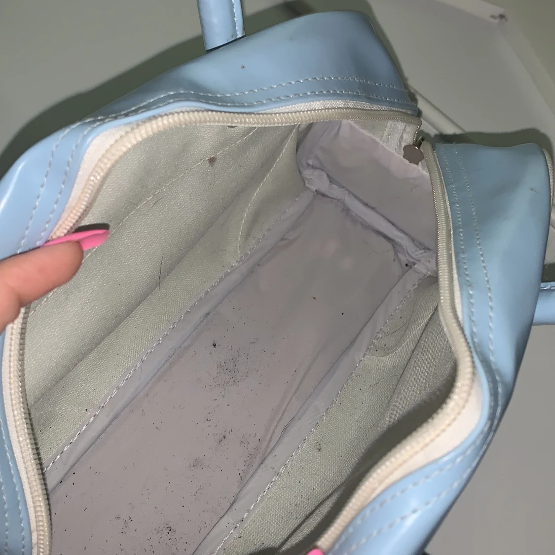 Babyblå miniväska - 91