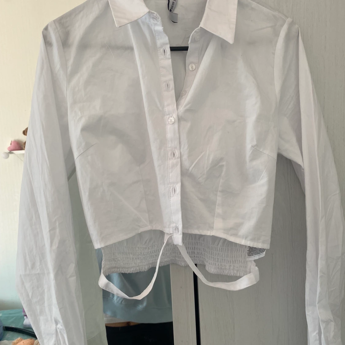 Kort skjort linne från New Yorker