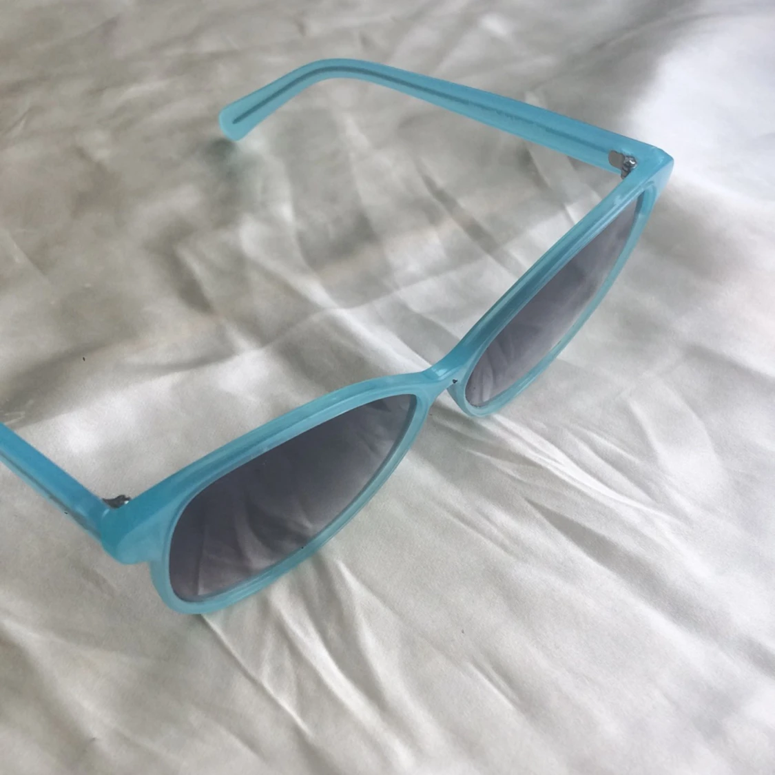 Turkosa stora solglasögon - 91