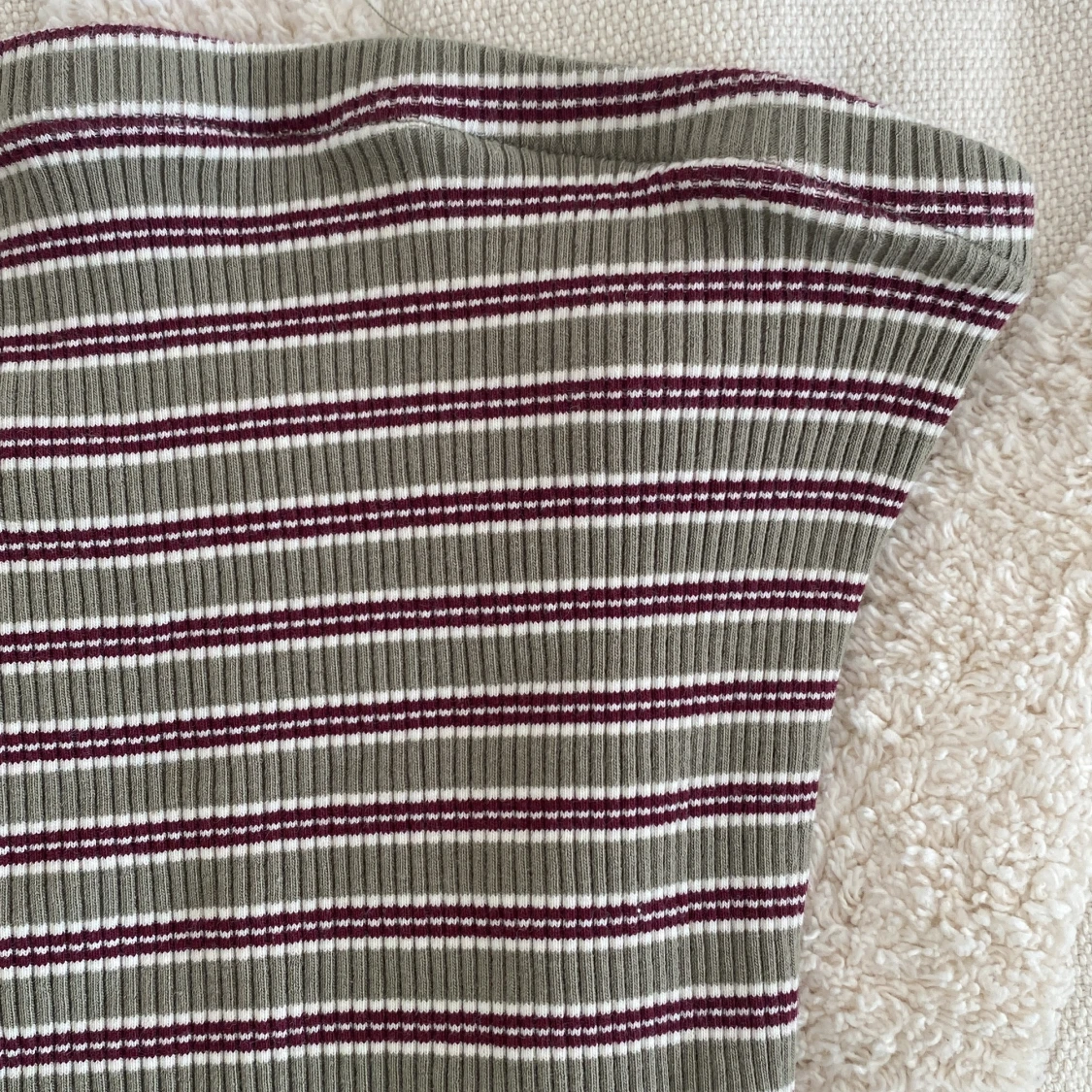 Randig bandeau top/tub top - 91