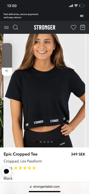 Stronger T-shirt  - Skön träningsTshirt från Stronger i gott skick. Storlek M men passar även bra för S. Nypris 349 kr  Frakt tillkommer💞
