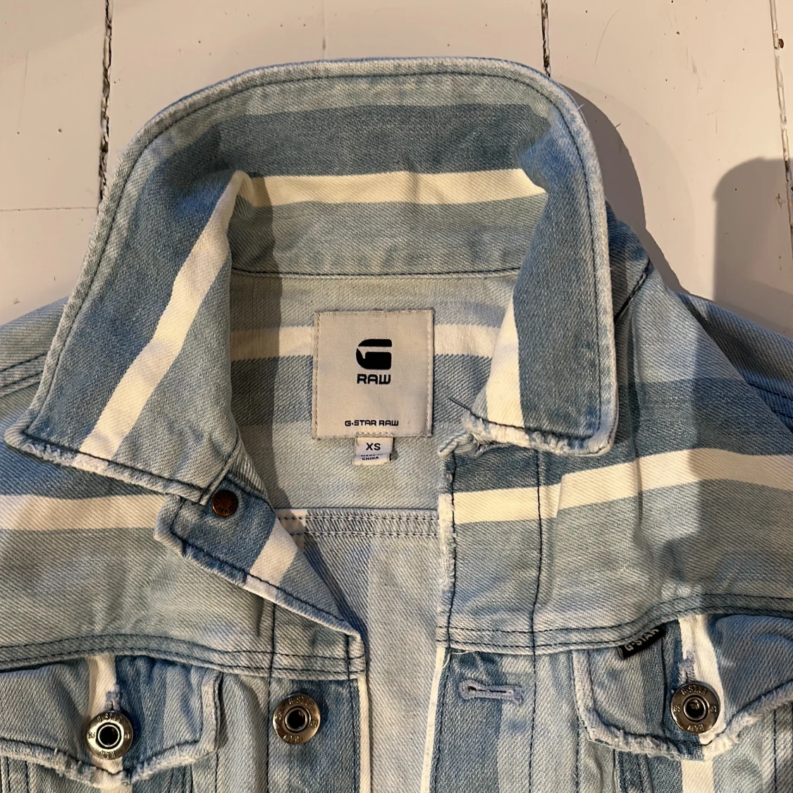 G- stat raw jeansjacka - 90