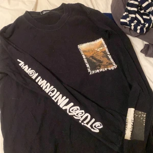 Tröja  - Långärmad Tröja med tryck på både armarna , bröstet å ryggen ! Extremt snygg inte min stil bara ! Köpare står för frakt ! ❤️‍🩹