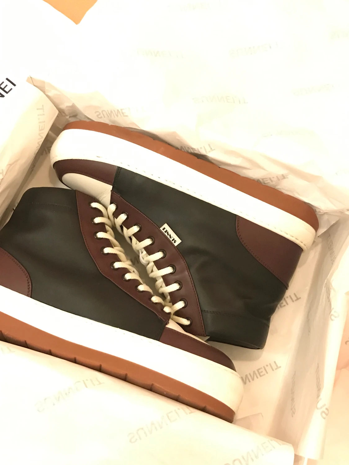Sunnei Dreamy High Top Sneaker - 90