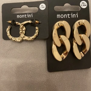 Örhängen  - Säljer oanvända örhängen för använder inte dom säljer för 30 kr ihop