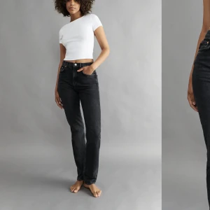 Jeans - Supersnygga jeans från gina! Knapp använda så superfint skick. Passar mig som vanligvis har 34