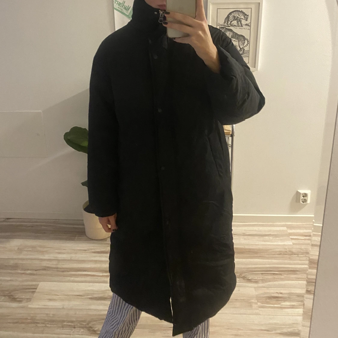 Lång vinterjacka  - 90