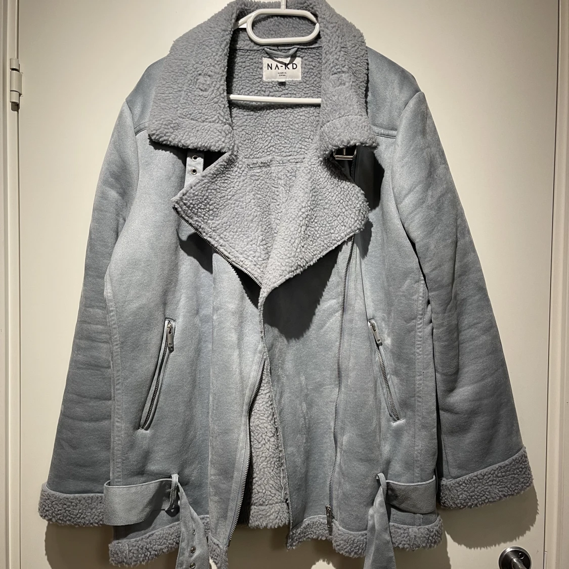 Ljusblå Aviator Jacka - 91