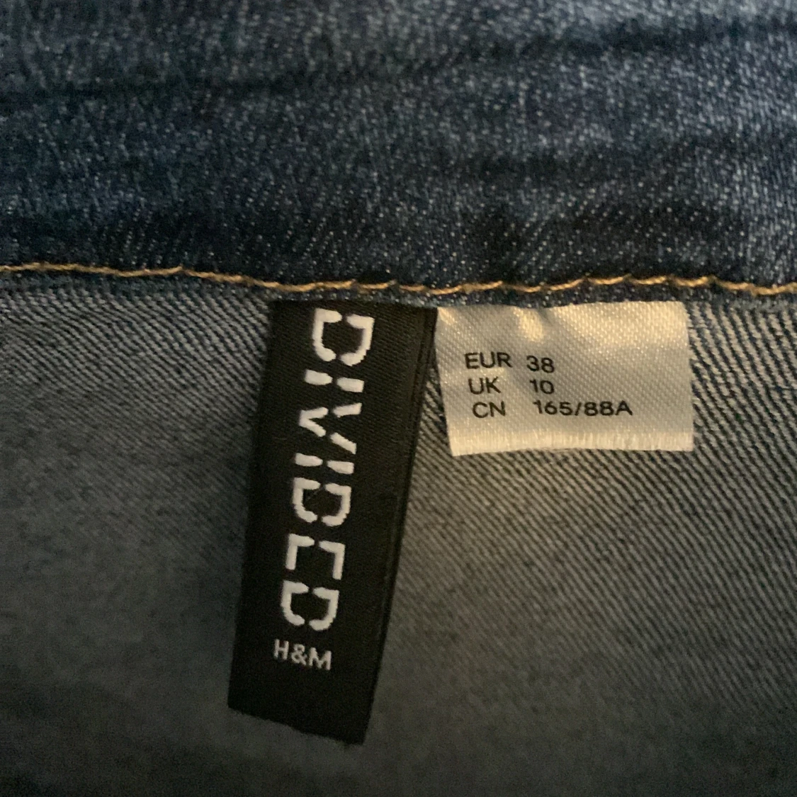 Mörkblå jeansklänning - 91