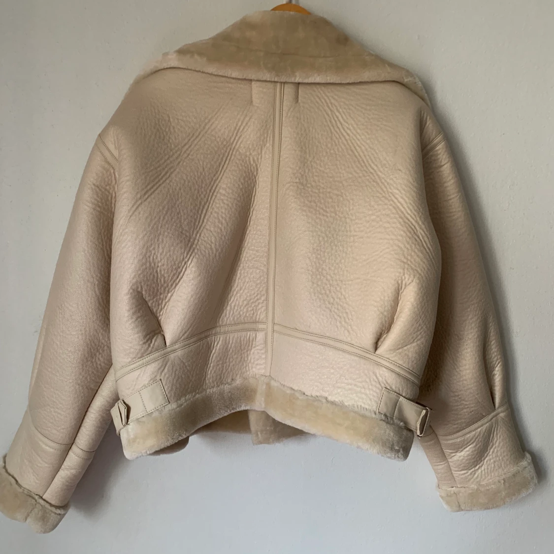 Vit vinter jacka - 90