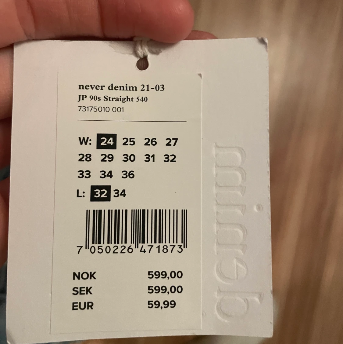 Jeans carlings  - 91