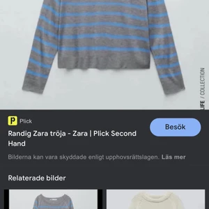 Randig tröja - Köpt på zara använd ca 5 gånger💗