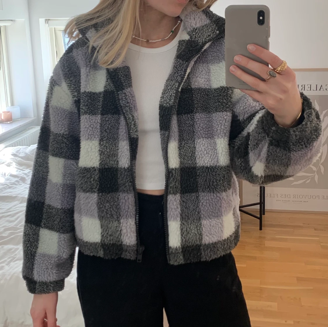 Oversized vårjacka - 90