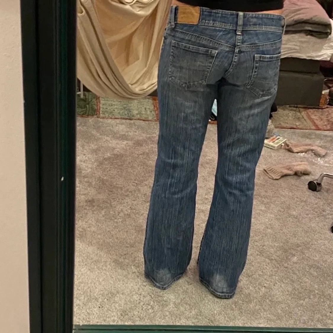 Lågmidjadw jeans  - 90