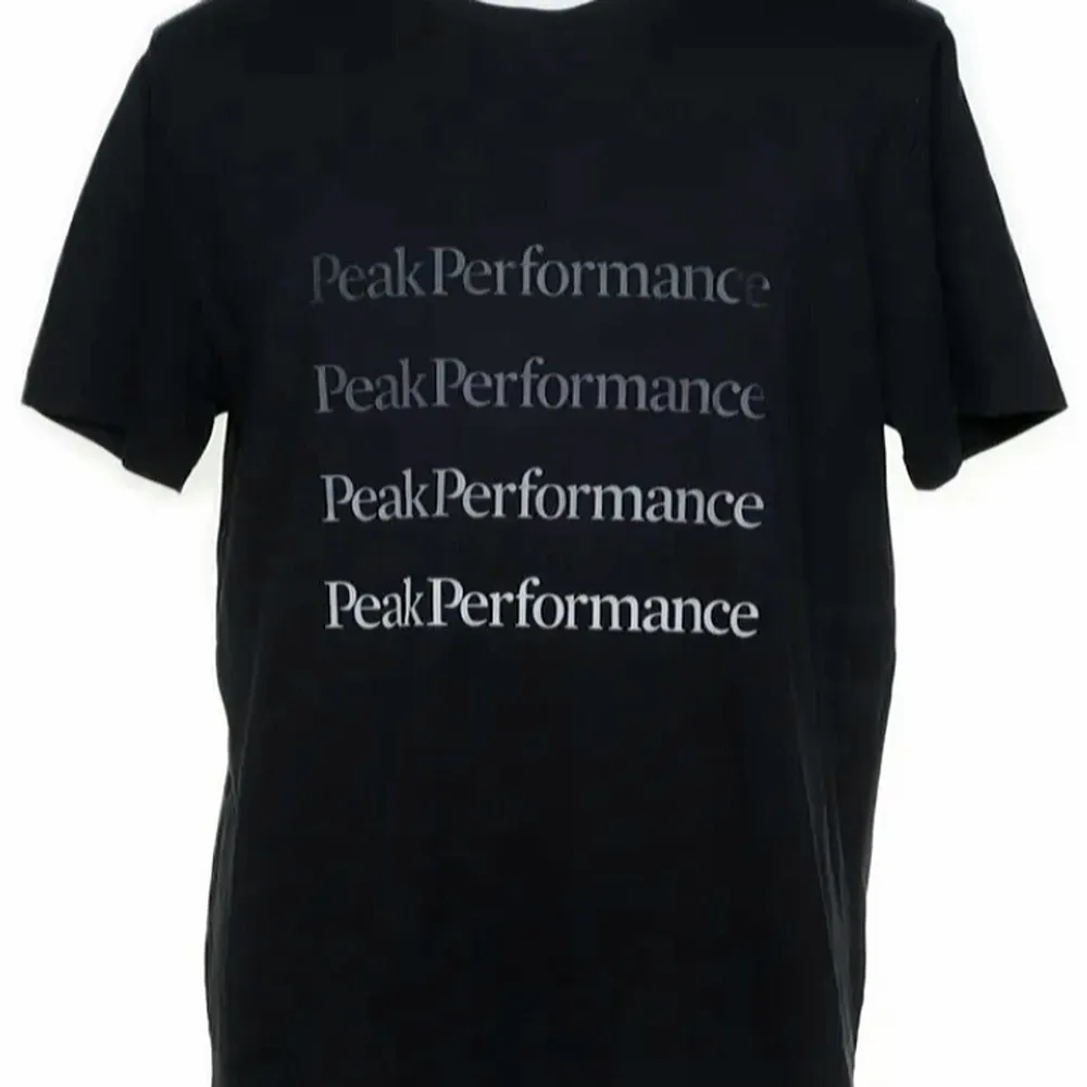 PEAK PERFORMANCE HERR S-SHIRT, SIZE:XL, SVART, NYSKICK.. T-shirts.