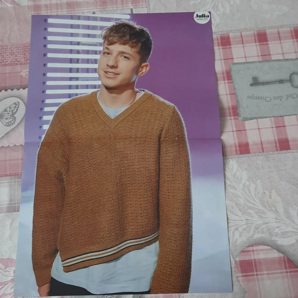 Det är en poster. I fin skick. Kan skicka fler bilder.. Muu.