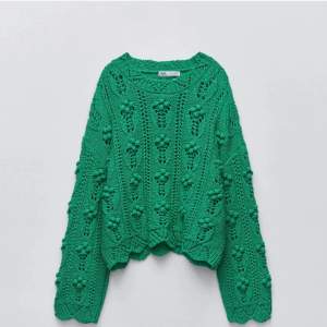 En grön stickad tröja, perfekt nu till hösten!💚