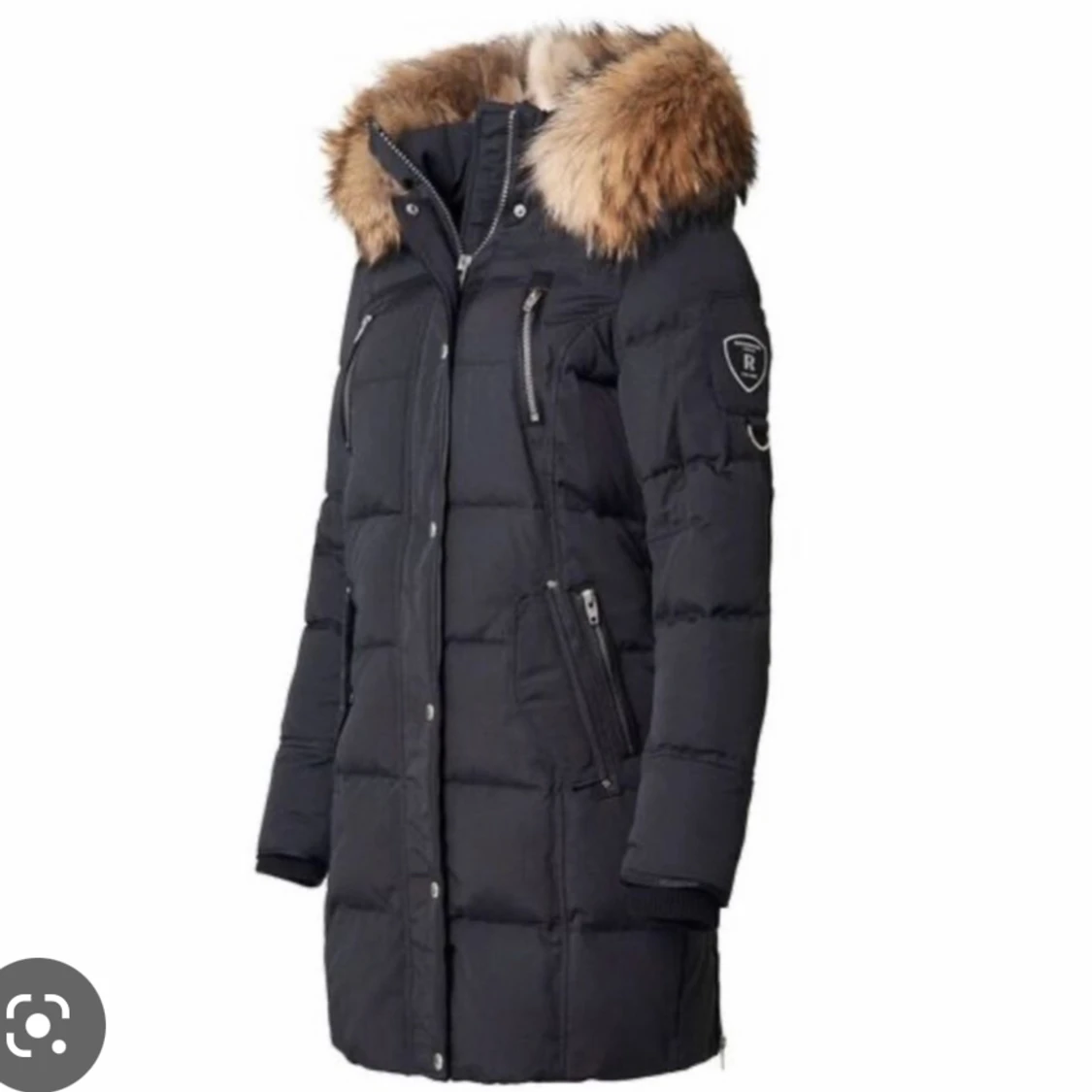 Rock and blue antarctica