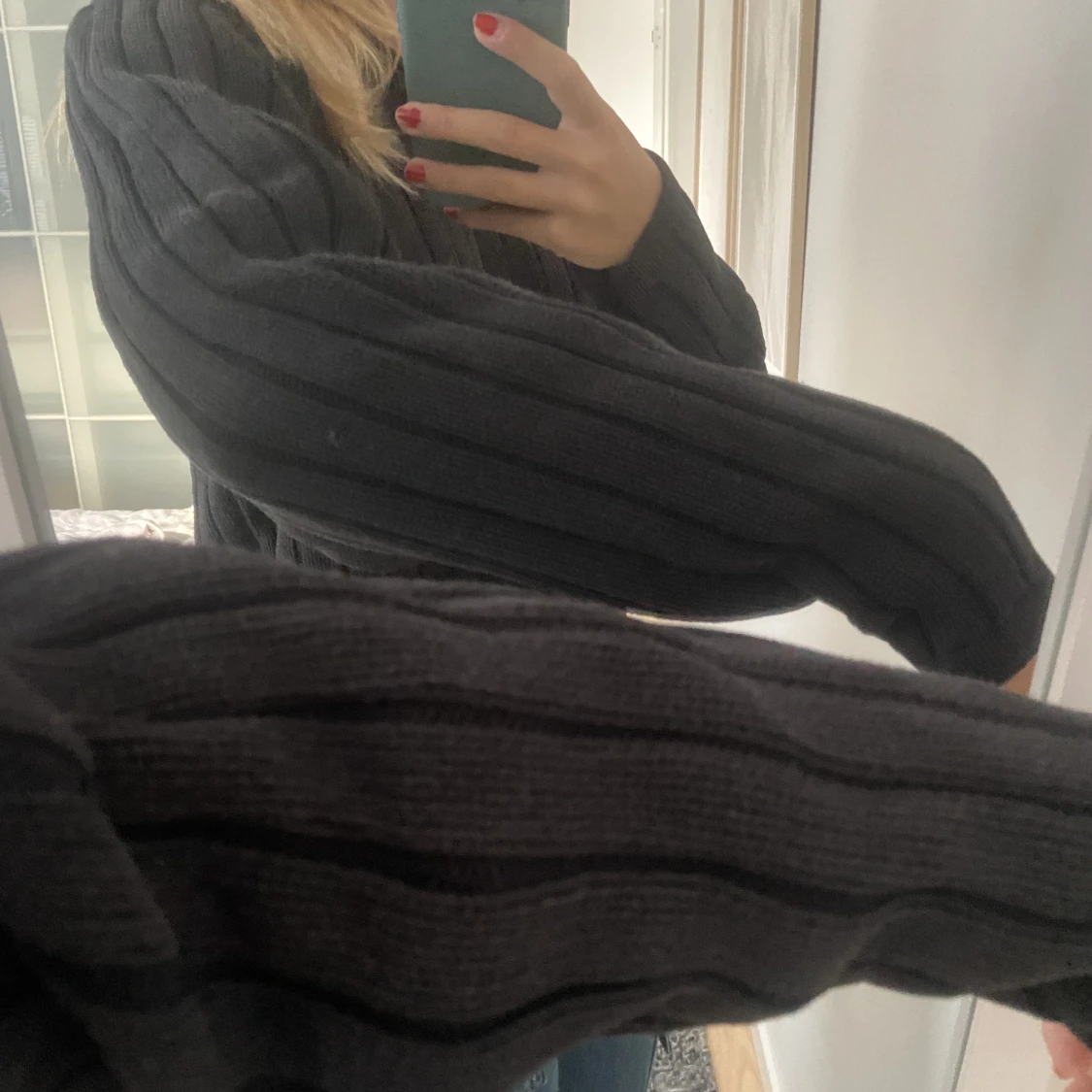 Marinblå tröja💙 - 91