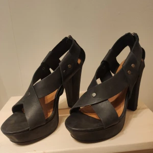 Högklackade skor från other stories - Mörkgråa skinnskor från other stories i storlek 36. Använda 1 gg. I väldigt bra skickt. Hämtas i centrala gbg eller kan skickas inrikes. 