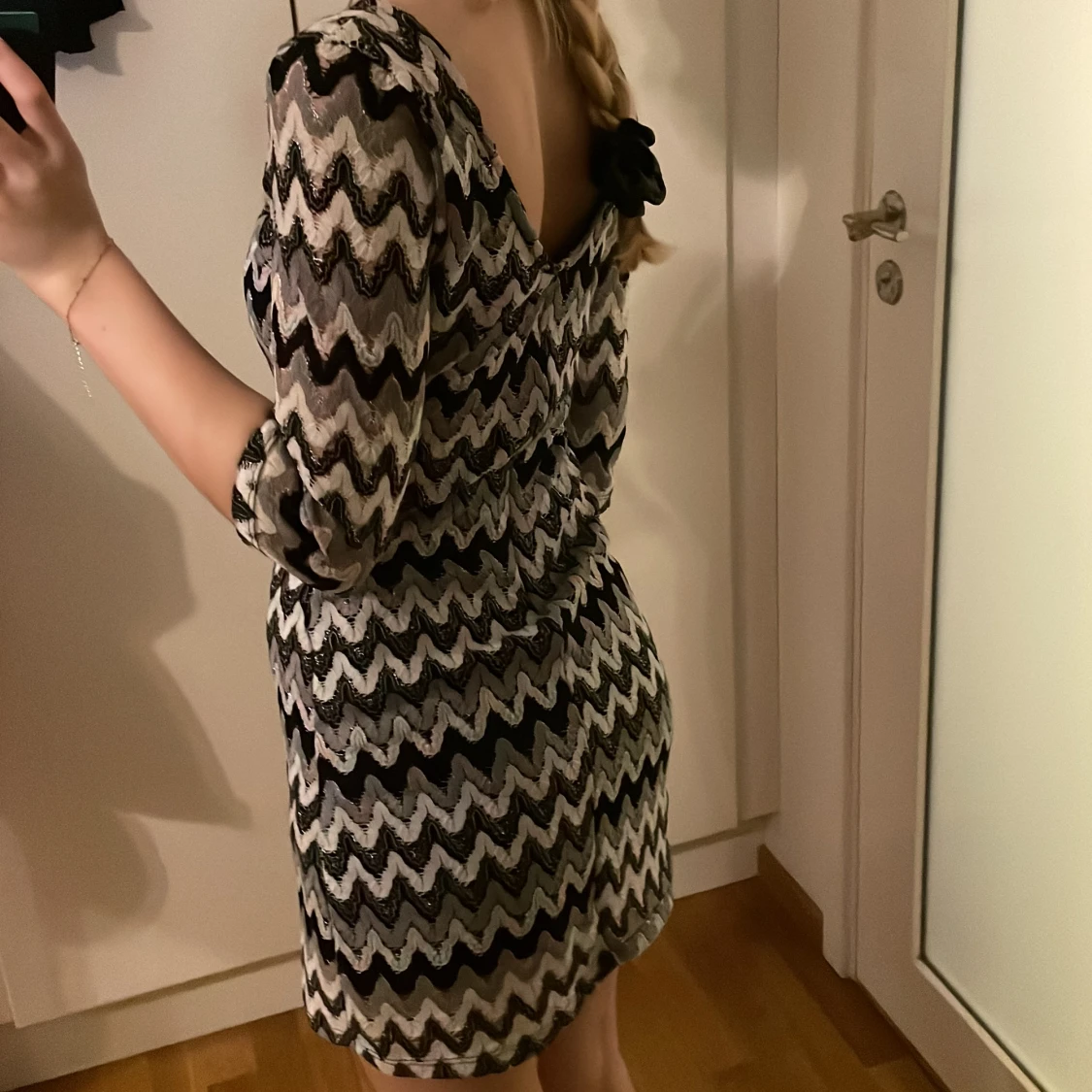 sicksack klänning  - 90