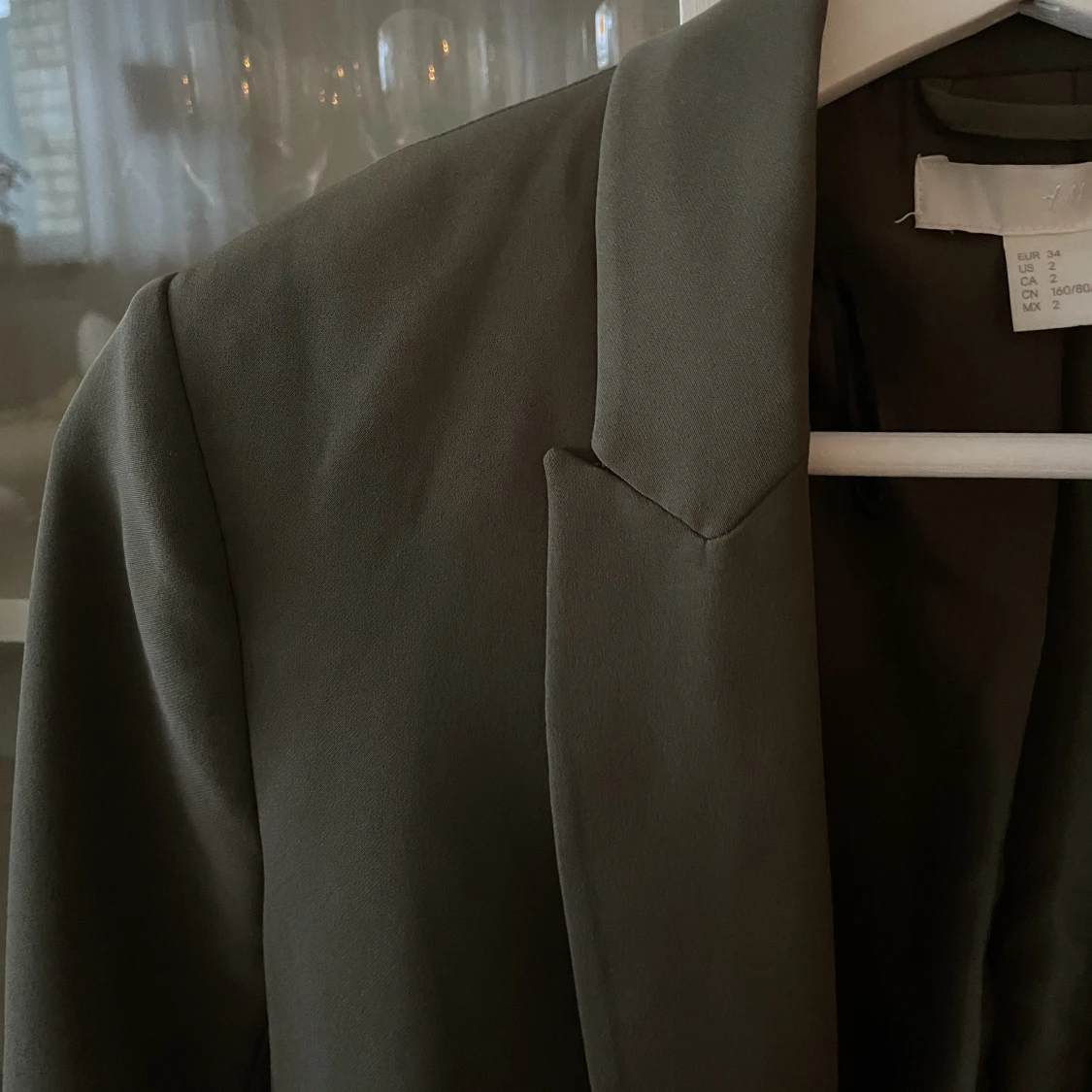 Grön blazer strl 34  - 90