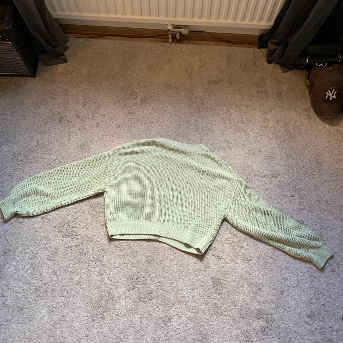 Mintfärgad kofta  - 90