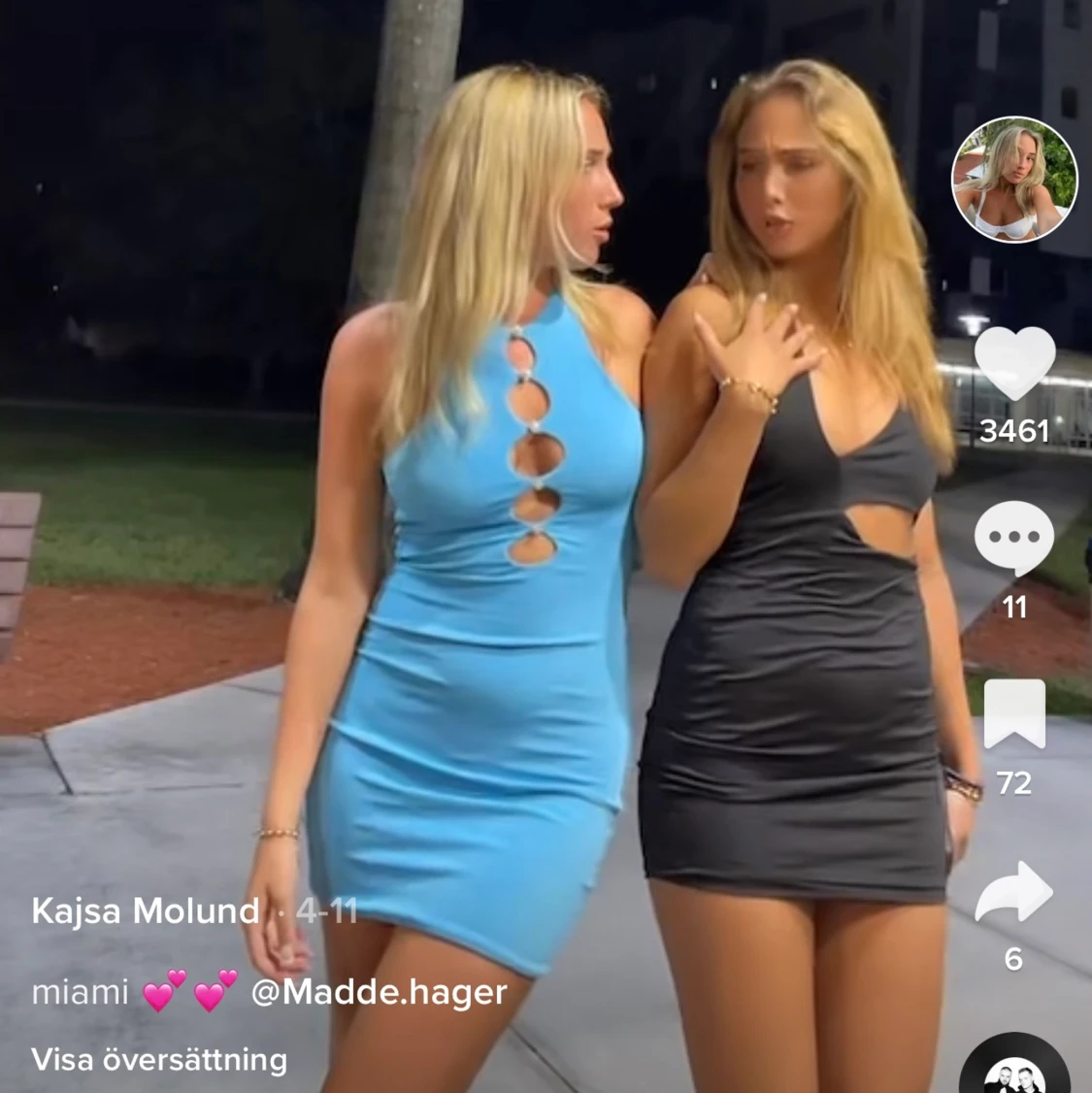 Blå klänning!! - 90